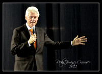 President Clinton campaigns for Silvestre Reyes at the Coliseum