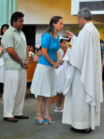 First Communions at Sacred Heart