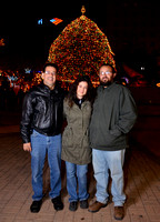 Christmas lights at the Plaza