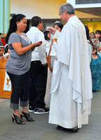 First Communions at Sacred Heart